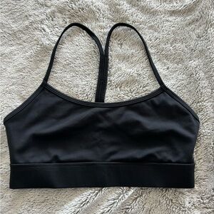 AZUR fit black Racerback bra